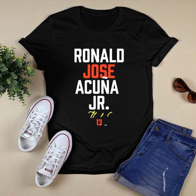 Ronald Acuña Jr Atlanta Braves 13 T-Shirt - Stylish Fan Apparel - Image 5