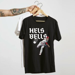 Ryan Helsley Hells Bells Graphic T-Shirt – Unisex Baseball Fan Gift