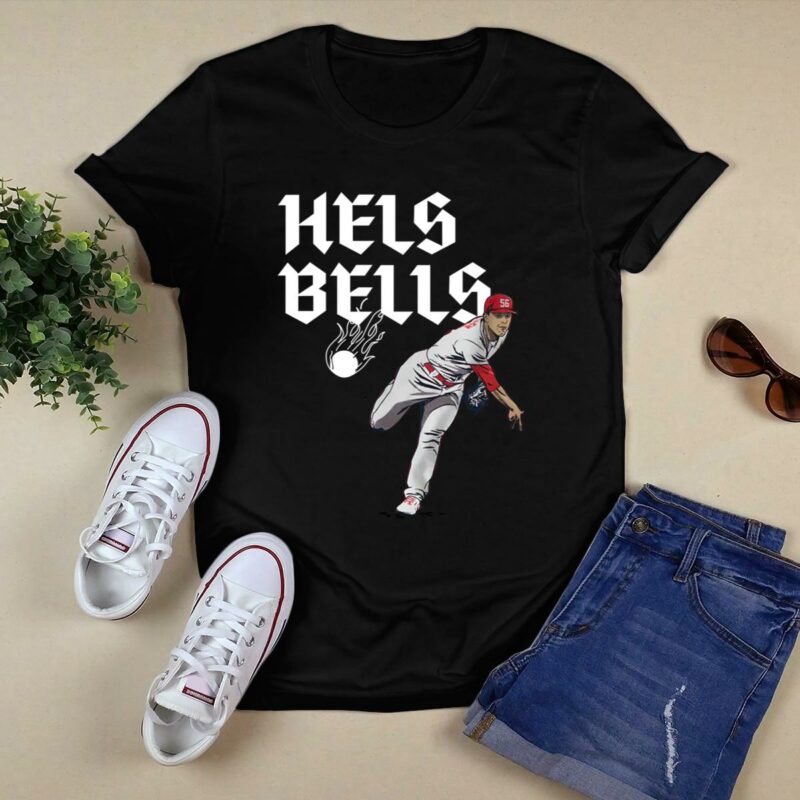 Ryan Helsley Hells Bells Graphic T-Shirt – Unisex Baseball Fan Gift - Image 5