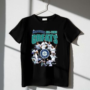 Seattle Mariners All-Time Greats T-Shirt - Vintage Sports Apparel