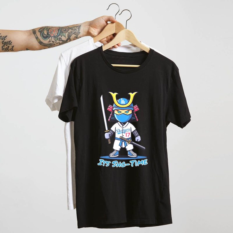 Ohtani Samurai LA Dodgers Graphic T-Shirt for Fans - Image 4