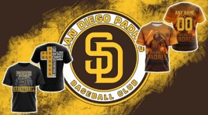San Diego Padres AOP T-Shirt