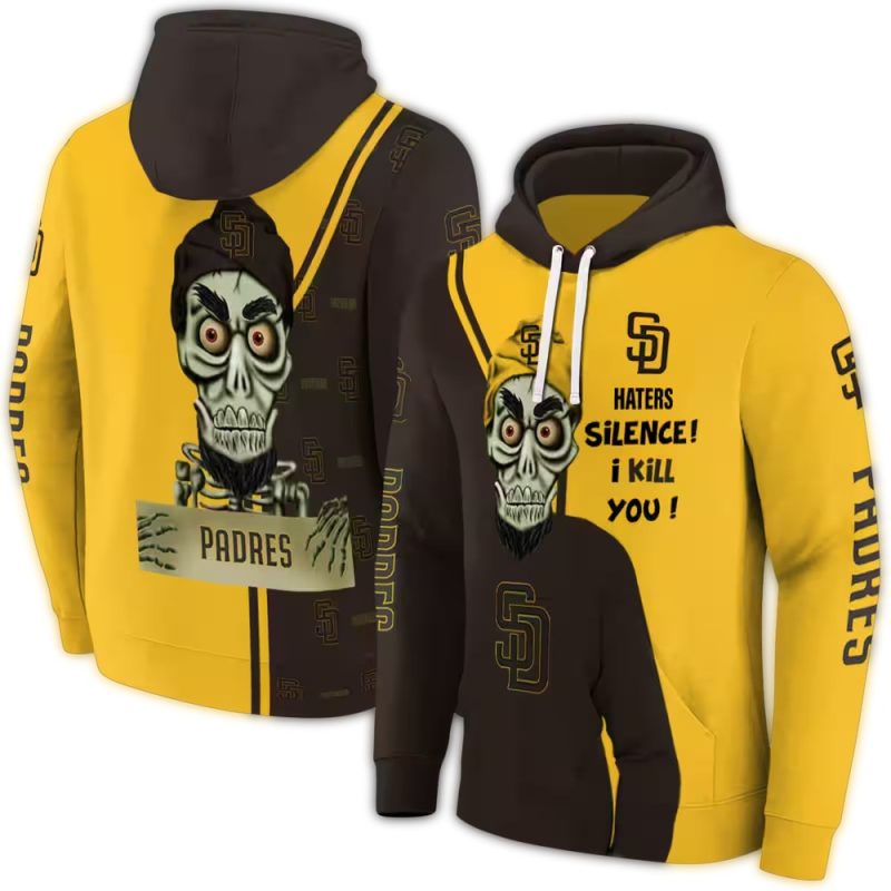 San Diego Padres Achmed Skull AOP Hoodie 1