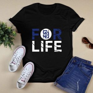 San Diego Padres Baseball For Life Graphic T-Shirt For Fans