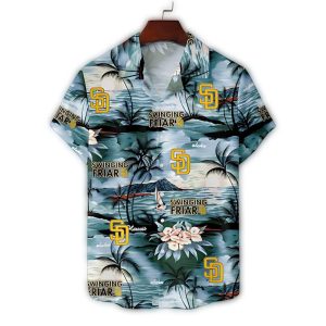 San Diego Padres Coastal Classic Hawaiian Shirt For Fans And Beach Lovers