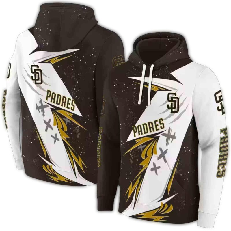 San Diego Padres Dynamic Slash AOP Hoodie 1