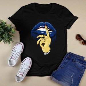 San Diego Padres Glitter Lip Shut The F Up T-Shirt For Fans