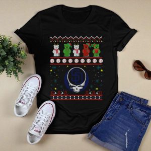 Grateful Dead Bears San Diego Padres Christmas T-Shirt For Fans