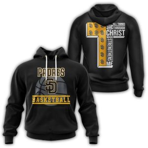 San Diego Padres I Can Do All Things Inspirational Hoodie