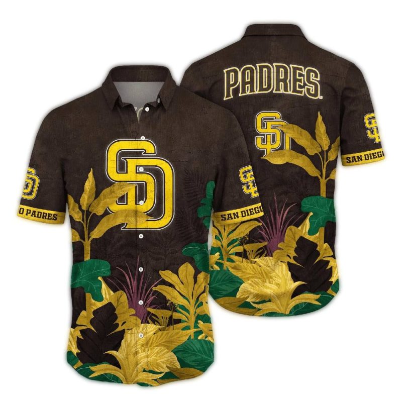 San Diego Padres Landscape Vintage Hawaiian Shirt 1