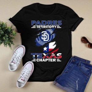 San Diego Padres Territory T-Shirt - Texas Chapter Baseball Fan Gear
