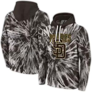 San Diego Padres Tie Dye All Over Print Hoodie For Fans