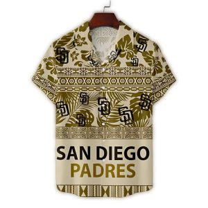 San Diego Padres Tribal Heritage Hawaiian Shirt For Men And Women