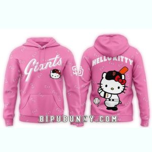 San Francisco Giants Hello Kitty All-Over Print Hoodie For 2025 Fans