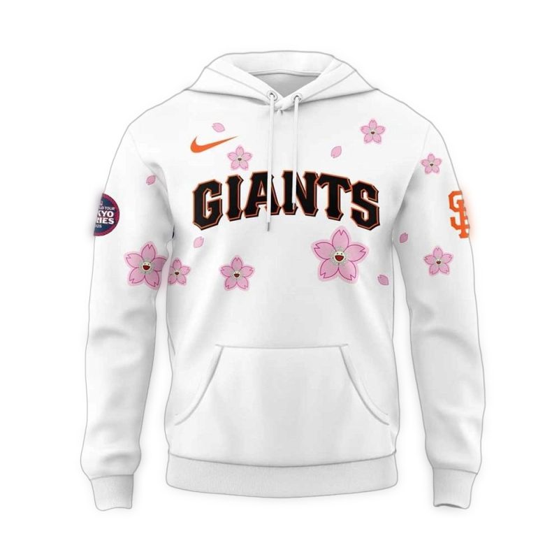 San Francisco Giants 2025 Tokyo Series All over Print Hoodie 1