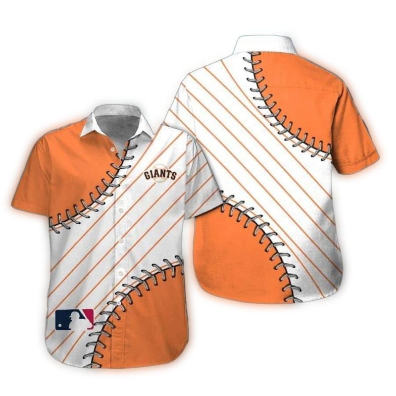 San Francisco Giants Ball Baseball Hawaiian Shirt 1