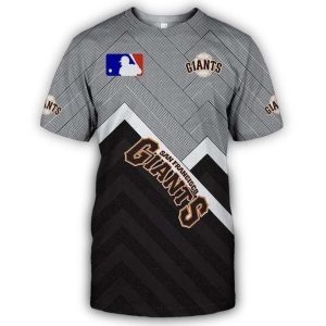 San Francisco Giants All-Over Print Baseball T-Shirt For Fans