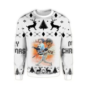 San Francisco Giants Baseball Legends Ugly Christmas Sweater