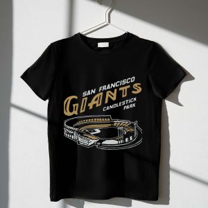 Vintage San Francisco Giants Candlestick Park T-Shirt - Classic Fan Tee