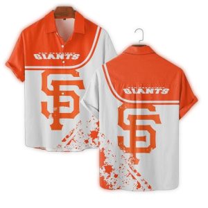 San Francisco Giants Classic Bold Logo Hawaiian Shirt For Fans