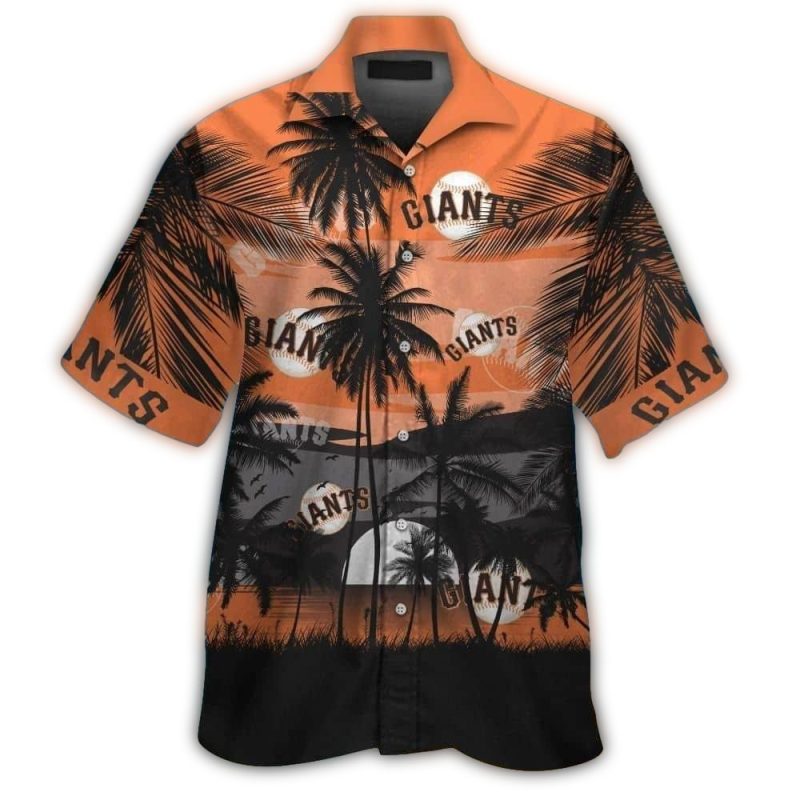 San Francisco Giants Coconut Dawn Beach Tropical Hawaiian Shirt 1