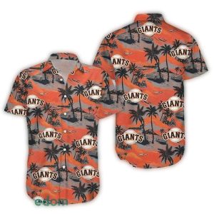 San Francisco Giants Tropical Hawaiian Shirt - Coconut Island Style