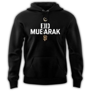 San Francisco Giants Eid Mubarak All-Over Print Hoodie For Fans