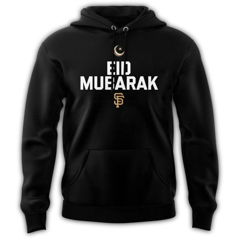 San Francisco Giants Eid Mubarak All over Print Hoodie 1