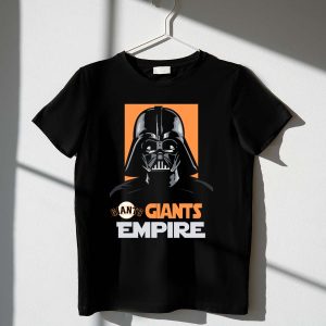 San Francisco Giants Darth Vader Empire T-Shirt For Fans