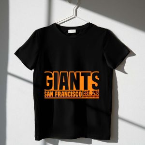 San Francisco Giants Established 1958 Orange T-Shirt For Fans