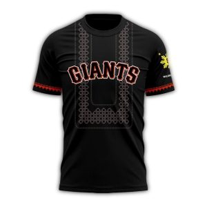 2024 San Francisco Giants Filipino Heritage Night All-Over Print T-Shirt