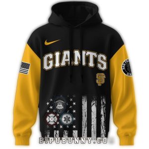 San Francisco Giants First Responders Night All-Over Print Hoodie For Fans