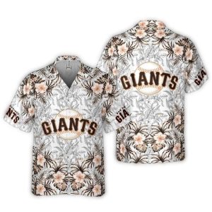 Floral Fade Hawaiian Shirt For San Francisco Giants Fans