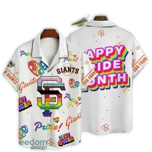 San Francisco Giants Pride Month Hawaiian Shirt For Fans
