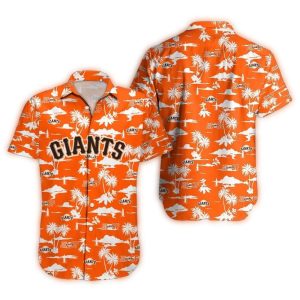 San Francisco Giants Hawaiian Shirt - Island Life Tropical Style