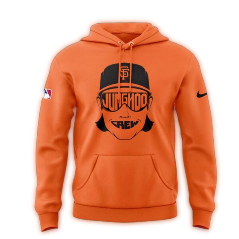 San Francisco Giants Jung Hoo Crew 2025 All over Print Hoodie 1