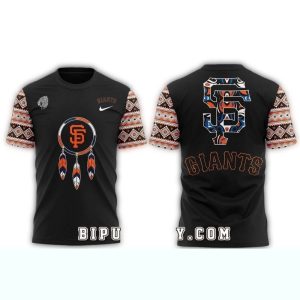 San Francisco Giants Native American Heritage All-Over Print T-Shirt