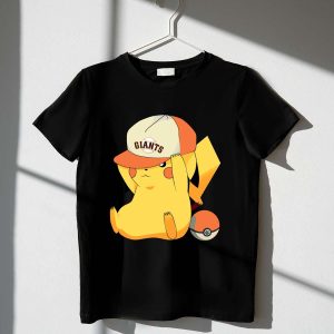 San Francisco Giants Pikachu Pokémon T-Shirt For Fans And Collectors