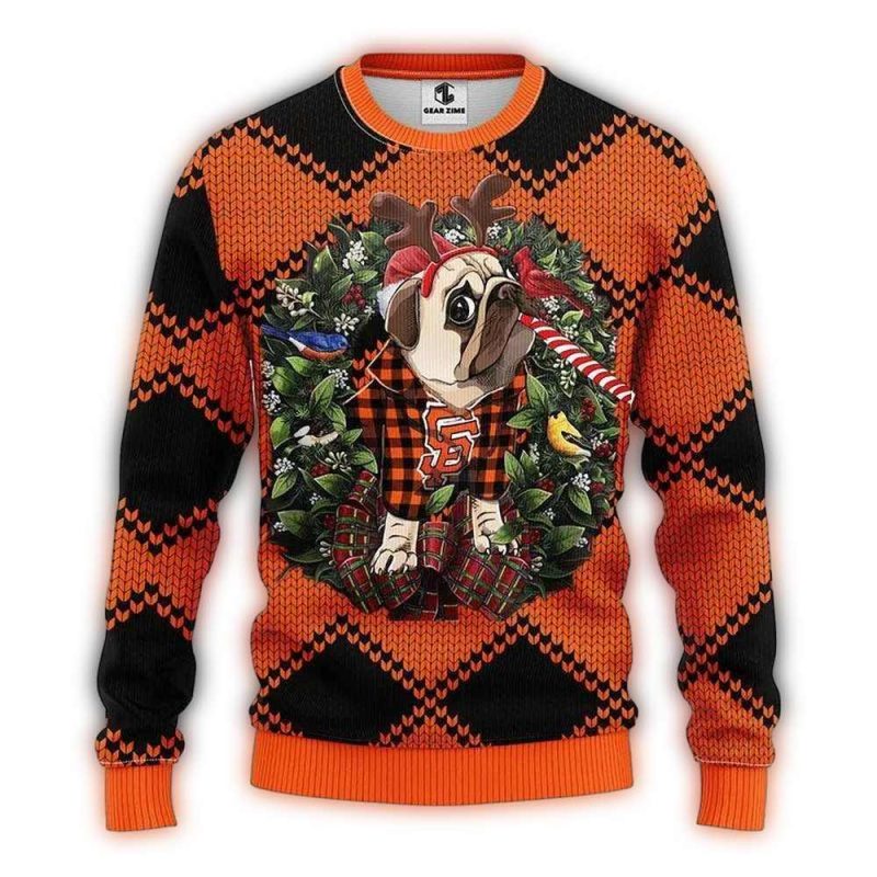 San Francisco Giants Pub Dog Ugly Sweater 1