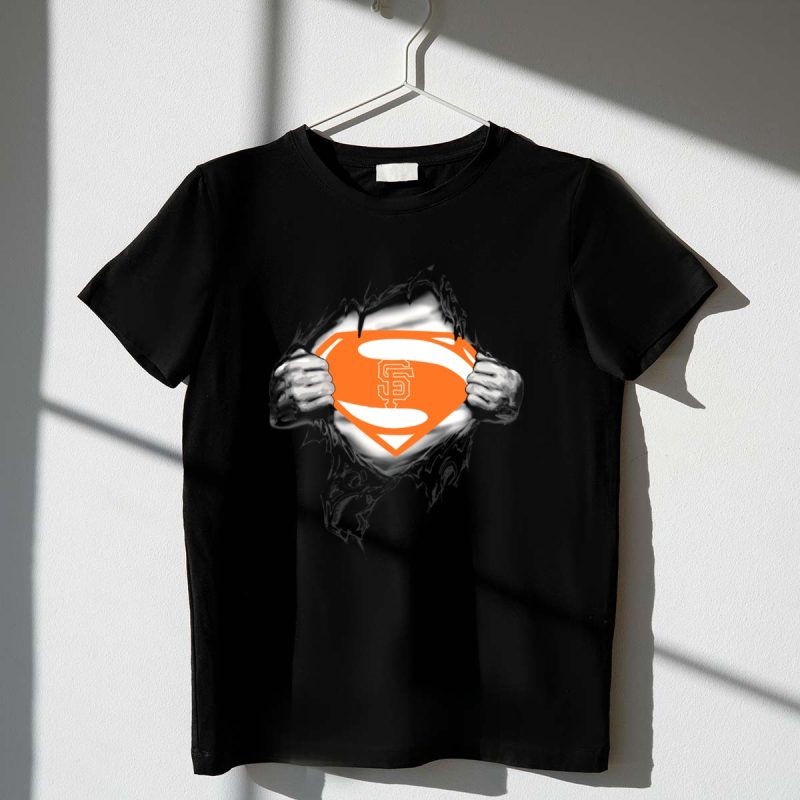 San Francisco Giants Superman Logo Emblem T Shirt t shirt 1 1