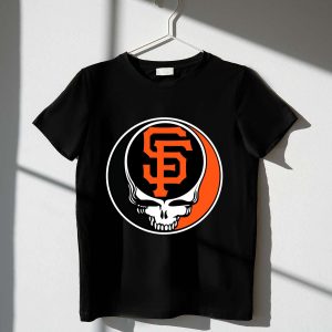 San Francisco Giants X Grateful Dead Baseball T-Shirt For Fans