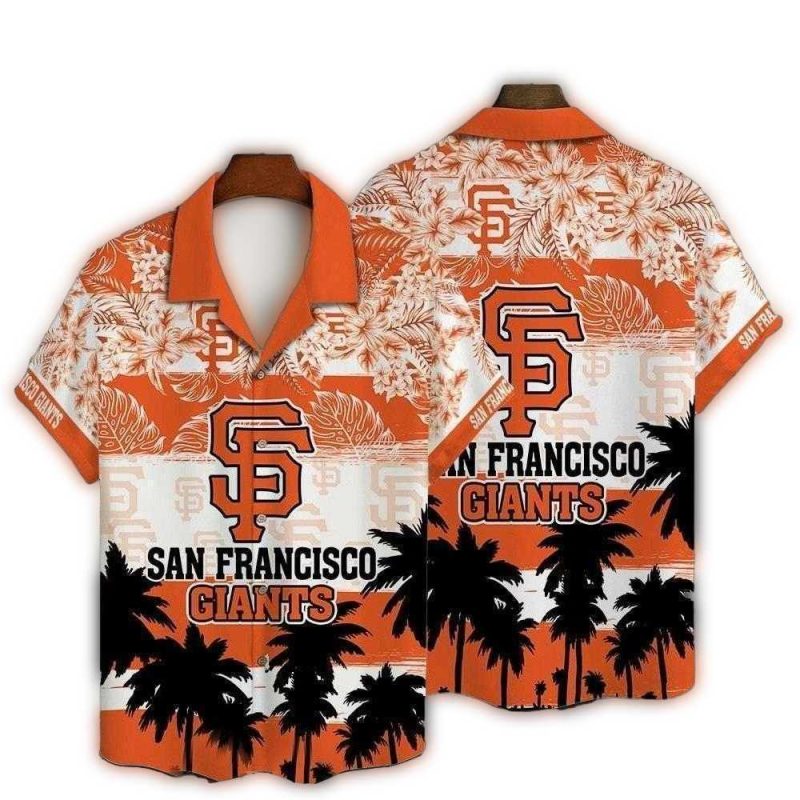 San Francisco Giants Tropical Logo Hawaiian Shirt 1