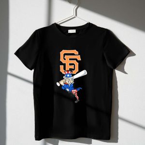 Patriotic San Francisco Giants Uncle Sam 4Th Of July T-Shirt
