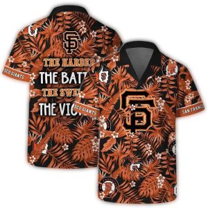 San Francisco Giants Victory Slogan Hawaiian Shirt For Fans