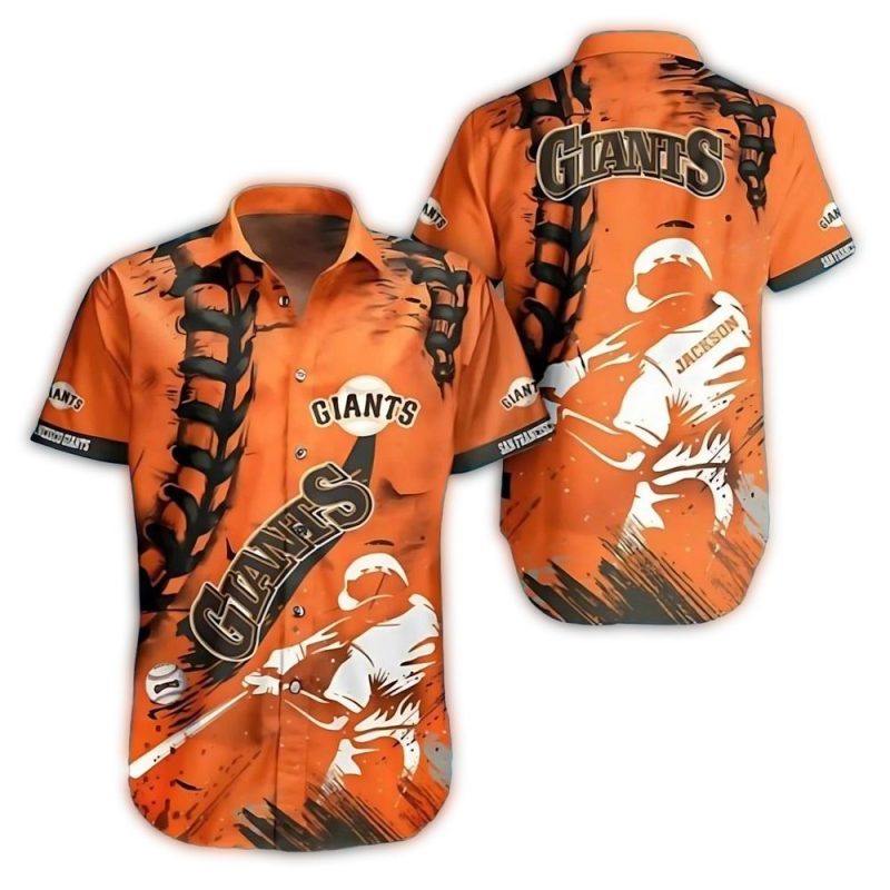 San Francisco Giants Vintage Player Hawaiian Shirt 1