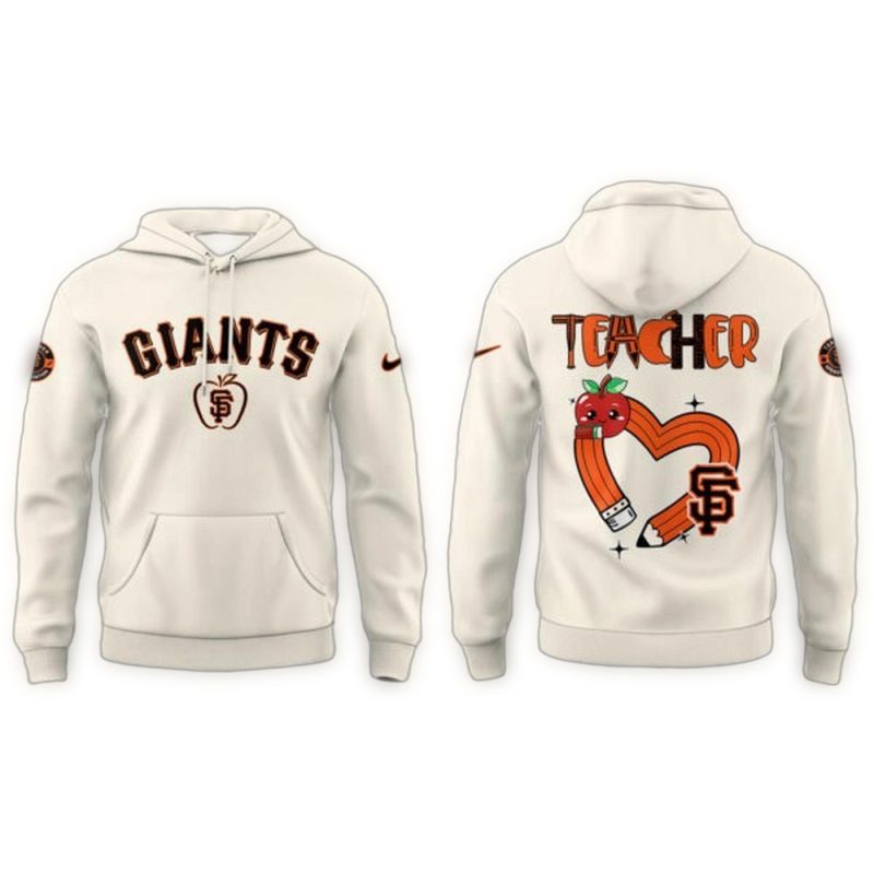 San Francisco Giants x Teacher Appreciation Night 2025 All over Print Hoodie 1