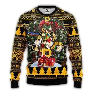 Pittsburgh Pirates Baseball Ugly Sweater – Perfect Santa Gift for Fans