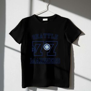 Seattle Mariners 1977 Established Team T-Shirt - Vintage Style Design