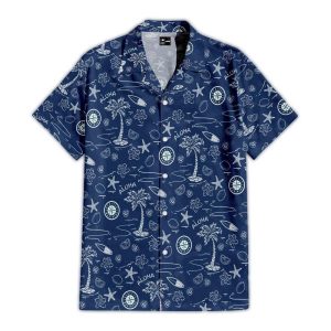 Seattle Mariners Aloha Paradise Hawaiian Shirt - Tropical Fan Apparel