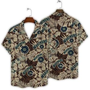 Seattle Mariners Hawaiian Shirt - Coastal Breeze Style For Fans